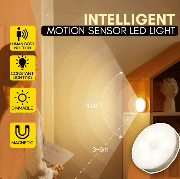 Motion Sensor LED Night Light