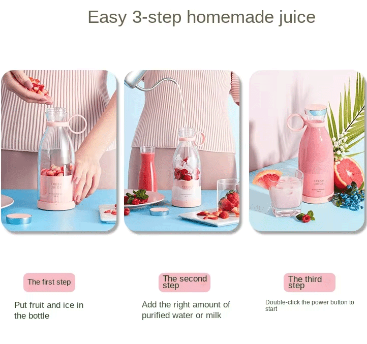 Mini Portable Juice Blender