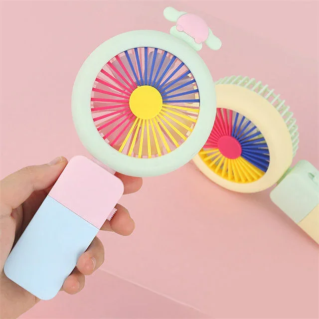 2 IN 1 Mini Fan With Mobile Stand