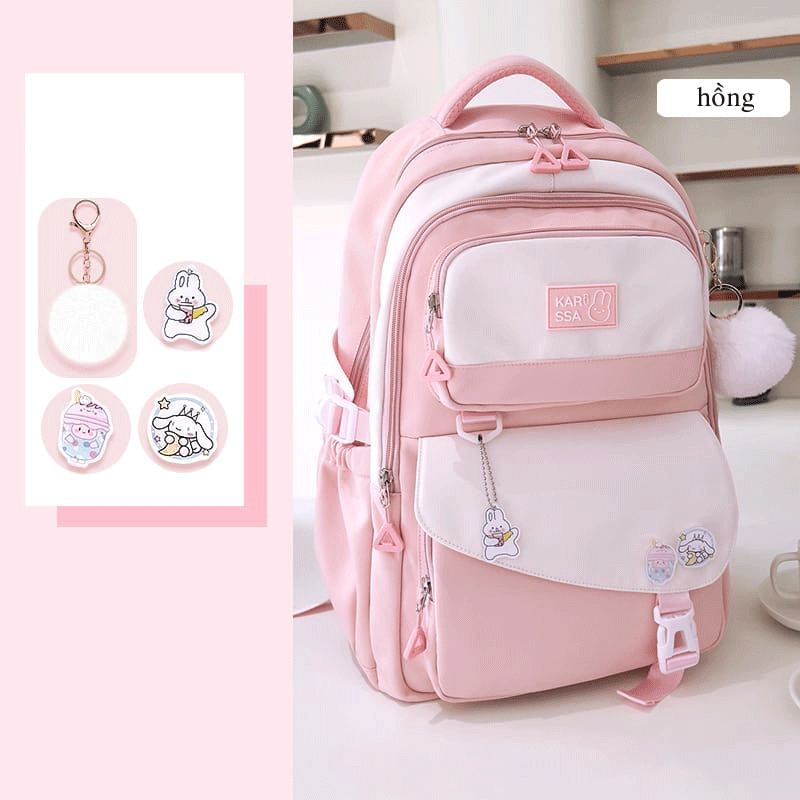 Premium Kids School Backpack (Pink)