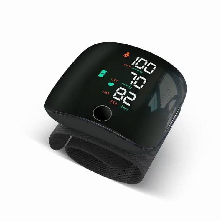 Wrist Blood Pressure Monitor With Large LCD Display
