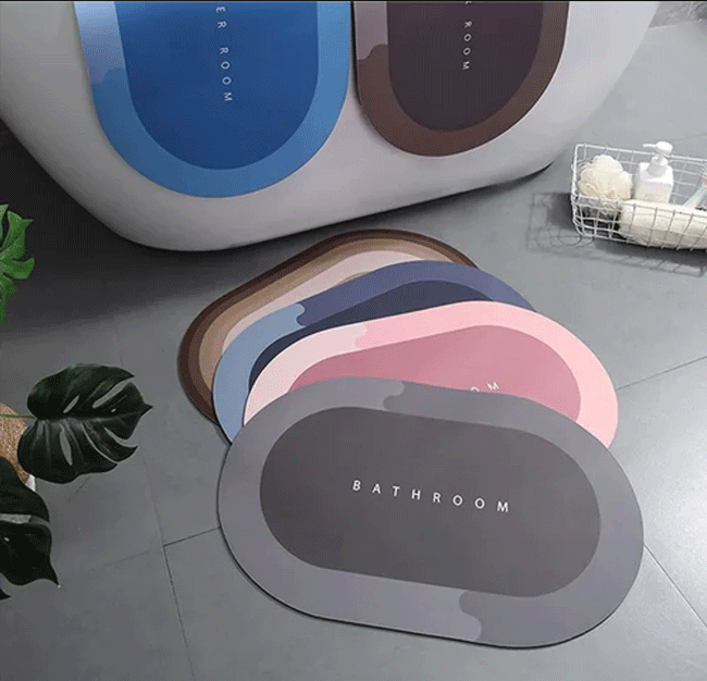 Non Slip  China Floor Mat ( 4 Pis )